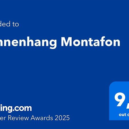 Sonnenhang Montafon Sankt Gallenkirch Exterior foto